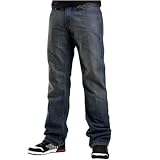 FOX Mens Badbrain Jeans, 38, Med Vintage