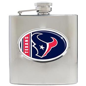 Houston Texans NFL 6oz Stainless Steel Hip Flask