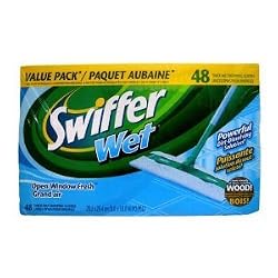 Swiffer Sweeper Wet Mopping Cloths - 48 Count (Open Window Fresh Scent)