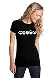 One Direction 1D Cartoon Head Youth Girls Womens Juniors T Shirt (XX Large, Black)