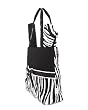 Belvah Quilted Zebra Print Diaper Bag 3 pc. Set - Black/white Belvah Quilted Zebra Print Diaper Bag 3 pc. Set - Black/white