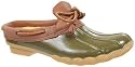 SPERRY Top-Sider Heron Womens Slip On Rubber Leather Casual Rain Boat Shoes