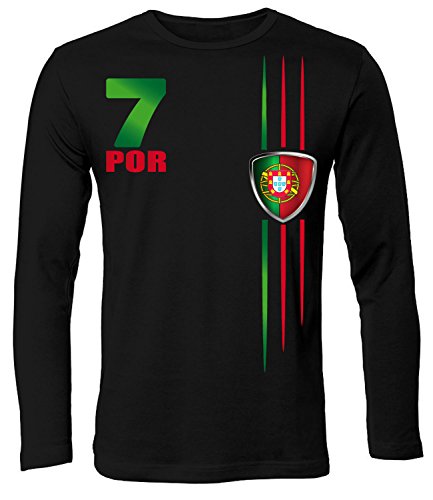 FUSSBALL – PORTUGAL FANSHIRT 3215(HL-SW) Gr. S