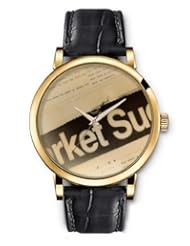 SPRAWL Aanalog Fashion Series Gold Ladies Watches of Genuine Black Leather Strap,Unique Wrist Watch for Women Girls Designed with alphabet