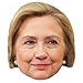 Hillary Clinton Celebrity Mask, Cardboard Face and Fancy Dress Mask