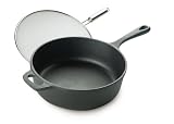 Review Emerilware EC8628 / Emerilware Cast Iron Chicken Fryer with Stainless Steel Splatter Screen
