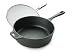 Emerilware Cast Iron Chicken Fryer with Stainless Steel Splatter Screen