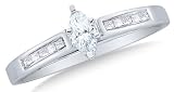 14K White