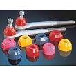 Energy Suspension 9.13101R Red HyperFlex Polyurethane Front Tie Rod Dust Boots - Set of 2