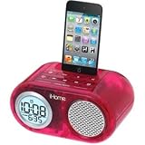 New - iHome Desktop Clock Radio - Mono - Apple Dock Interface - Proprietary Interface - KV1228