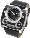 Diesel #DZ1243 Men's Radar Triple Time Zone Watch