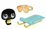 Hasbro - Poupees - Petshop Duo - Pingouin avec traineau