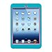 iPad Mini Cases, ROKE Studded Rhinestone Crystal Bling Hybrid Armor Case Cover for iPad mini 2/3 (B-Hot Pink-Blue)