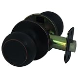 Cosmas 20 Series Hall and Closet Oil Rubbed Bronze Passage Door Knob [DK24-ORB]