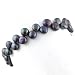 Double Layer Metallic Blueberry Black Fresh Water title=