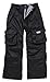 Paul Frank Girl's Julius Insulated Pant (Black, Large)