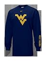 West Virginia Mountaineers Nike Logo Long Sleeve Tee