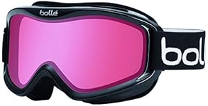 Bolle Mojo Snow Goggles (Shiny Black, Vermillon)