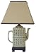 Best Price Low Cost - 18 Calligraphy Teapot Oriental Table Lamp w/ Pagoda Shade - JCOX-40