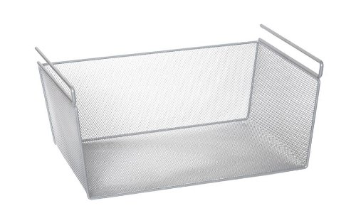 Zeller 99183 Unter-Fachbodenregal, Mesh L 42.5 x 26 x 16 cm