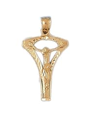 CleverEves 14k Gold Pendant Cross 4.9 - Gram(s)