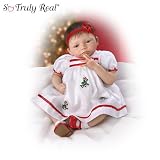 Andrea Arcello Noelles First Christmas Lifelike Collectible Baby Girl Doll: So Truly Real by Ashton Drake Andrea Arcello Noelles First Christmas Lifelike Collectible Baby Girl Doll: So Truly Real by Ashton Drake