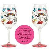 Lolita Acrylic Wine Glass, Set of 2 - Shopaholic Too