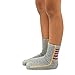 TeeHee Little Boys Cotton Fashion Fun Crew Socks 6 Pair Pack (6-8 Years, Multi Sports Stripe)