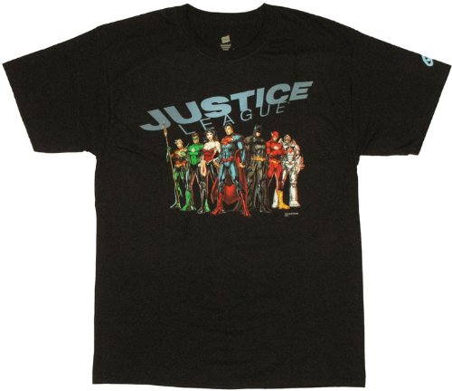  Justice League T-shirt By Jim Lee