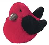 bird-Scarlet Tanager - Audubon Plush Bird (Authentic Bird Sound)