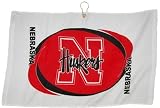 NCAA Nebraska Cornhuskers Printed Hemmed Golf Towel