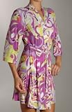 Natori Muse Printed Wrap Robe (N94002)