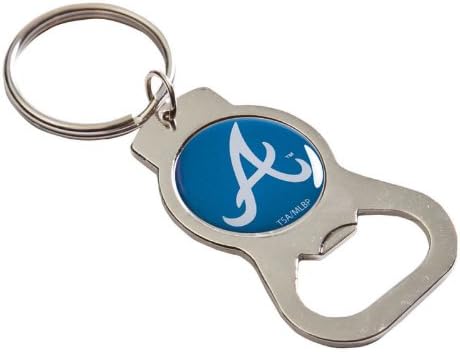 Atlanta Braves MLB Baseball Bottle Opener KEY Chain