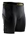 Storelli Unisex BodyShield Impact Sliders, High-Impact Protection, Sweat-Wicking, UV-Resistant Athletic Undershorts for Soccer & Heavy-Duty Sports, Black, Medium