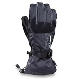 DAKINE Mens Scout Plaid Glove, Black Plaid, Small