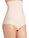 Dr. Rey Shapewear Womens Firm Control High Waist Brief, Nude, Large