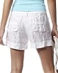 Linen Seamed Pocket Cuff Short Product Image