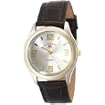 U.s. Polo Assn. Men's Us5132 Brown Crocodile Strap Watch