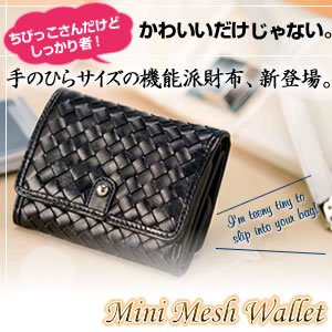 Mini Mesh Wallet(ミニ メッシュ ウォレット)