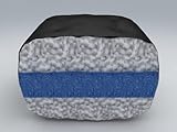 Westwood Deluxe Foam Microfiber Full 6-Inch Futon Mattress, Black