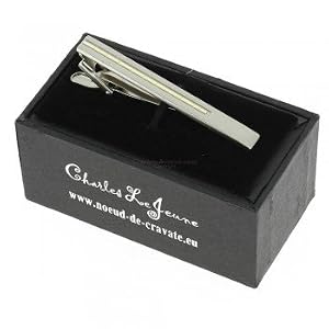 Clj Charles Le Jeune - pince à cravate couleur argent_800111