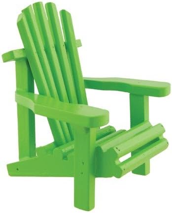 Adirondack Chair Miniature Replica, Pastel Color (Made of Wood) 4"
