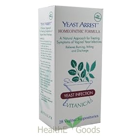 Vitanica Yeast Arrest 28 suppositories
