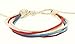 Neptune Giftware Mens Surf Surfer Style Multi Coloured Cord Wristband Bracelet - 72