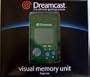 VMU Green Virtual Memory Unit Genuine Sega Brand