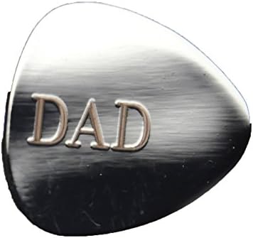 Personalised Silver Plate Guitar Plectrum