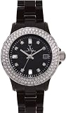 Toy Watch Plasteramic Black Crystal Women's watch #PCS21BK