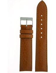 Watch Band Calfskin Leather Comfort Lite Padded Tan Ladies 14 millimeters