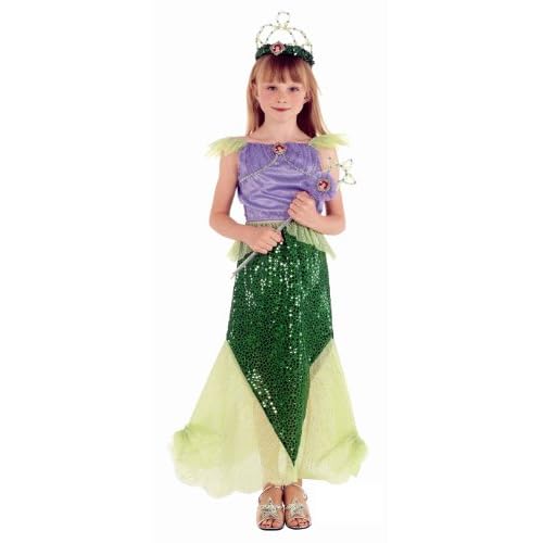 Girls Disney Princess Ariel Costume Child Size 1012