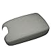 Real Genuine Synthetic Leather Center Console Lid Armrest Cover Upholstery Gray For Honda Accord 2008-2012 08-12